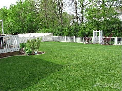 Large fenced in back yard!