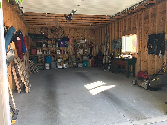 Oversized single garage