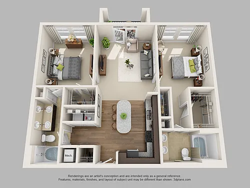 Floor plan B1