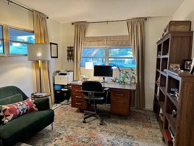 3rd bedroom - currently used as an office