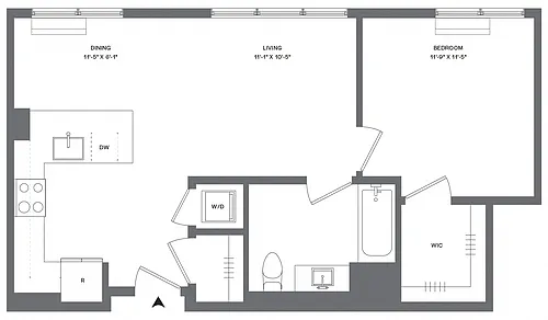 Floor plan A42
