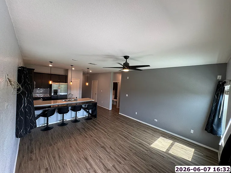 Living room (wired for surround sound)