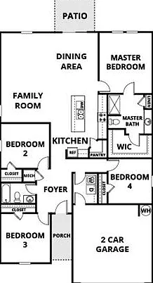 4 bed, 2.0 bath, 1827 sqft, $2,220 — Photo 2