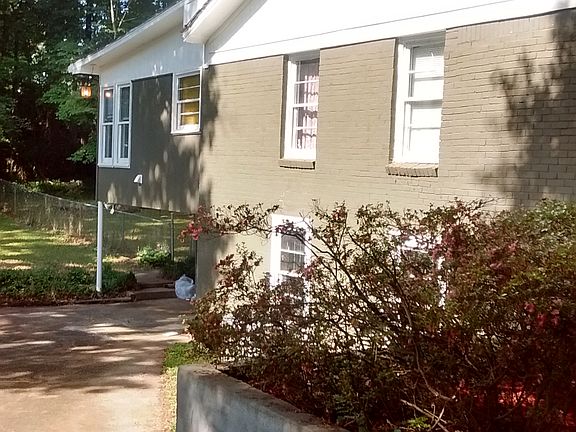 driveway side of house