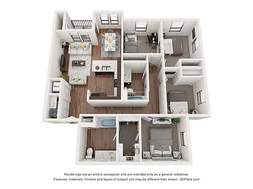 Floor plan D2