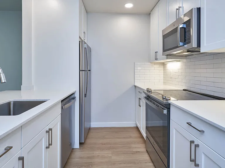 Kitchen with Stainless Steel Appliances