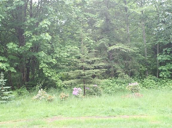 yard at top of road.