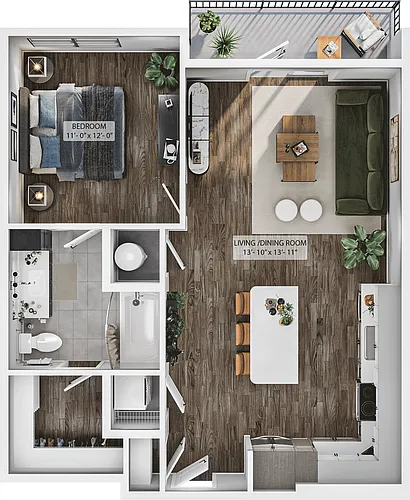 Floor plan A17