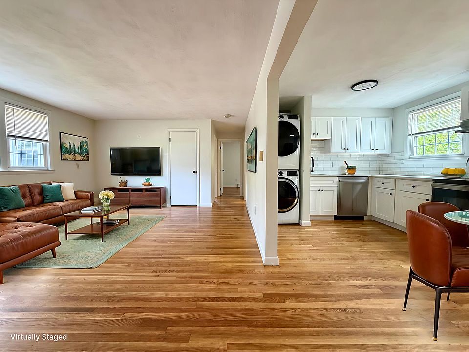 Living Room/Kitchen (Virtually Staged)