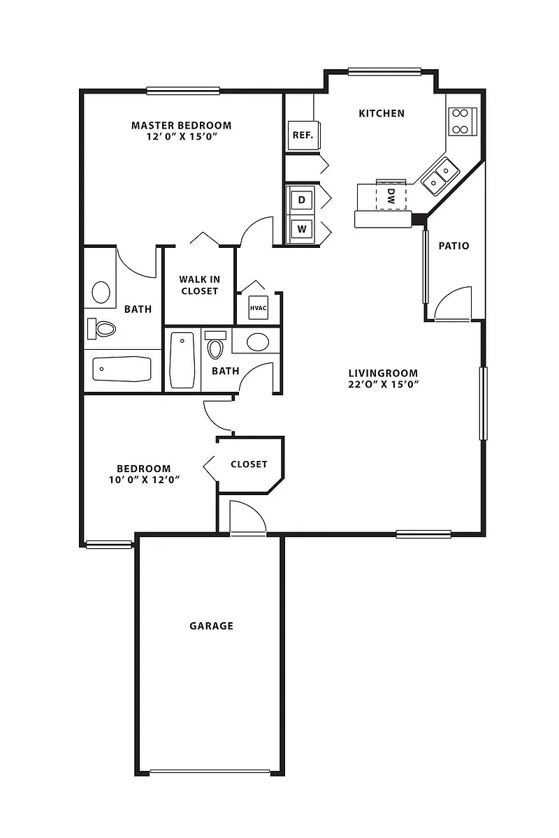 Floor plan B1