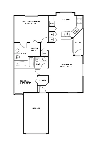 Floor plan B1
