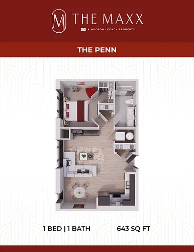 Floor plan The Penn