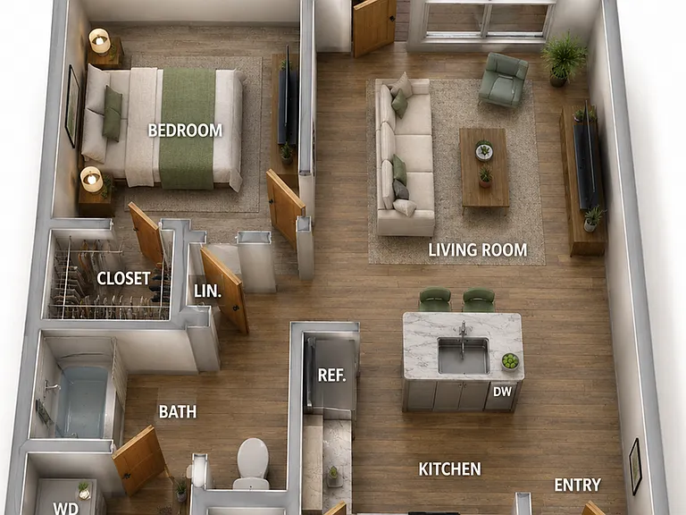 1 Bedroom Standard 1 Bedroom Standard