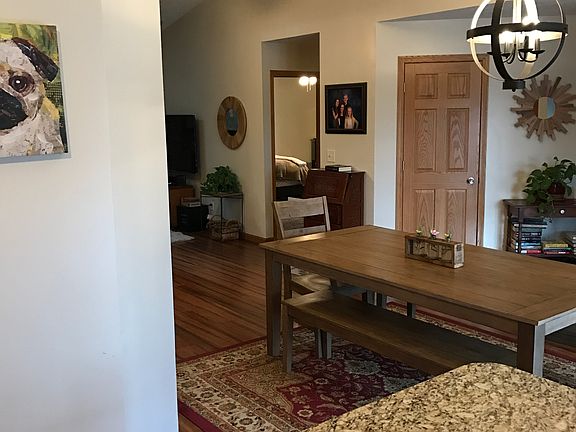 view from the kitchen