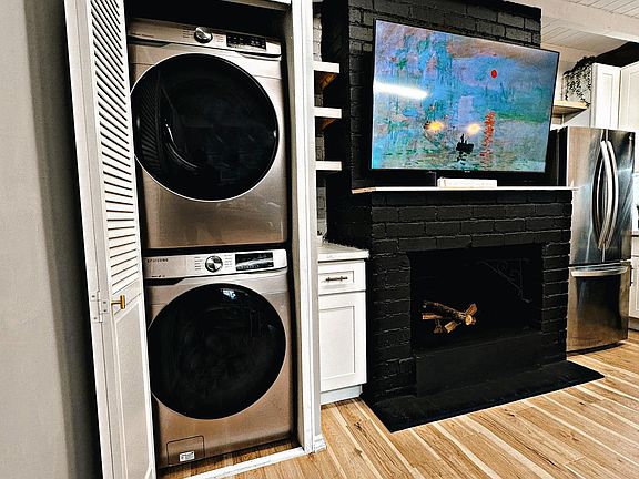 Washer and Dryer in Unit.