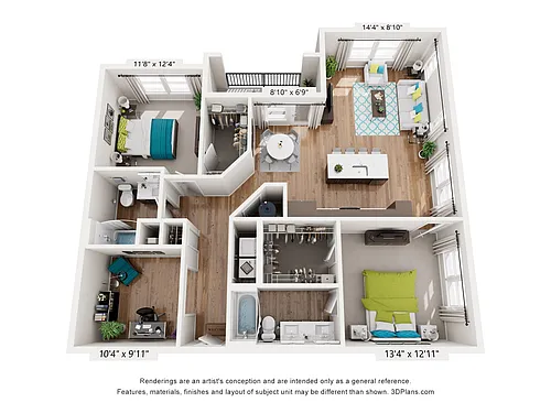 Floor plan B4