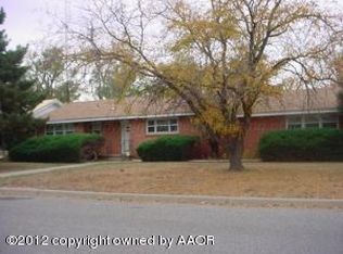 2133 Mary Ellen St, Pampa, TX 79065
