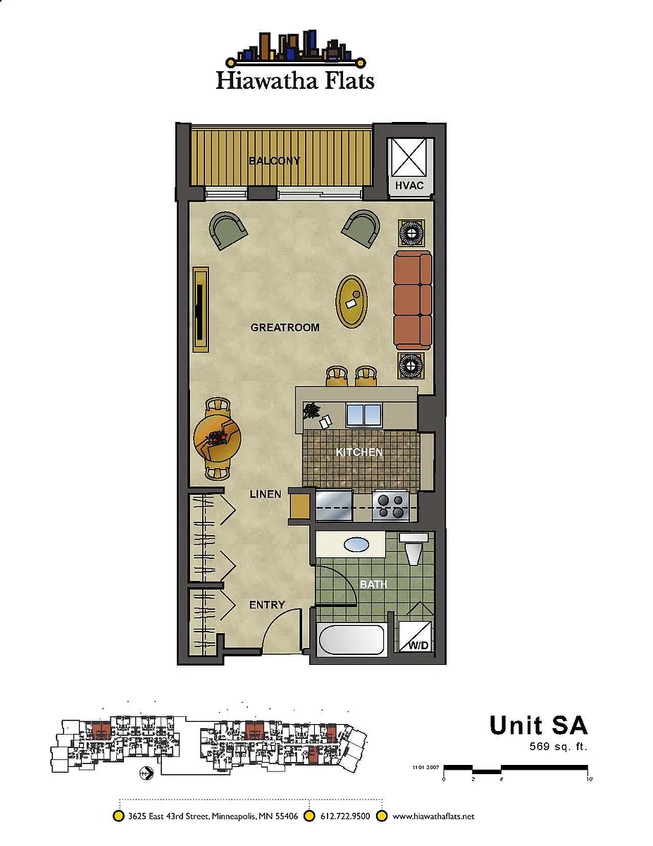 Floor plan SA