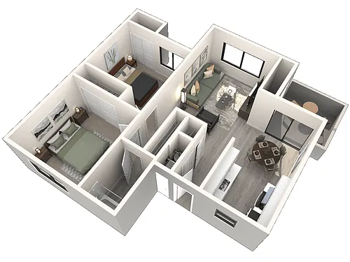 Floor plan Plan D