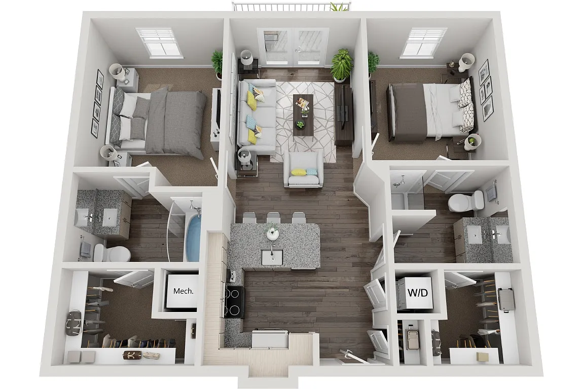 Floor plan B1