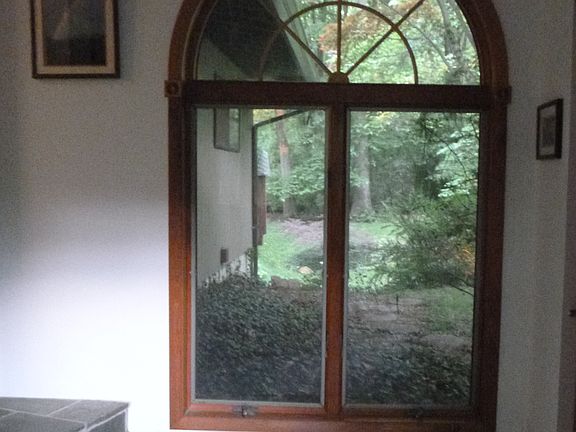Window in entryway