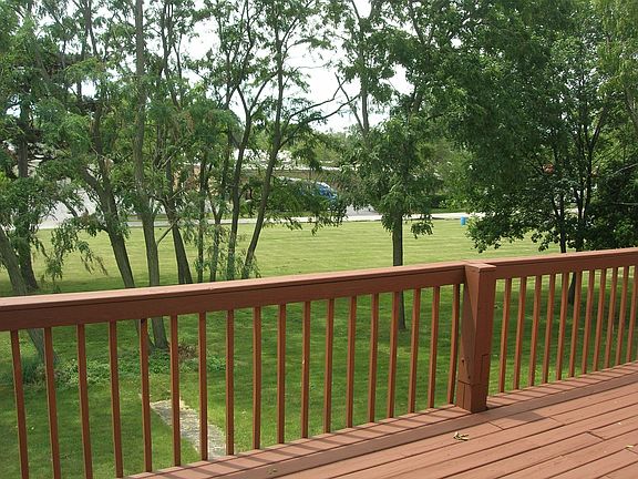 View of the park from the upper deck
