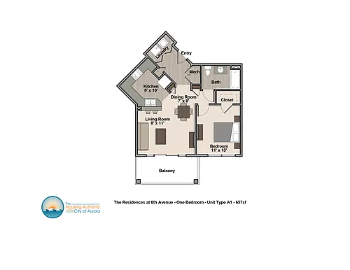 Floor plan A1