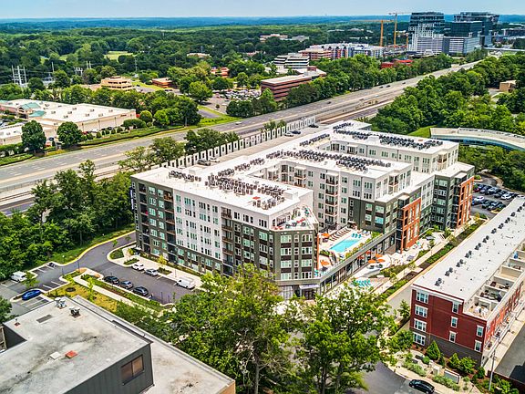 Aerial View of Apartments