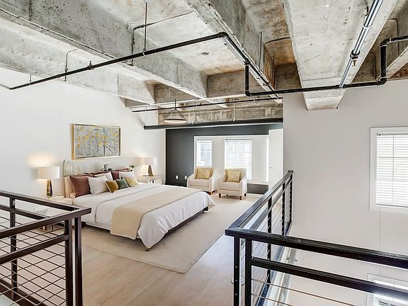 The Lofts at Atlantic Station- Bedroom