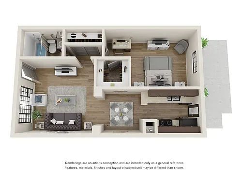 Floor plan Picasso