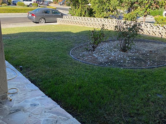 Sit down with a cup of coffee and enjoy the neighborhood and good weather.