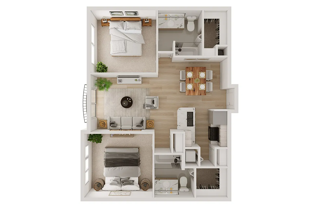 Floor plan B2B