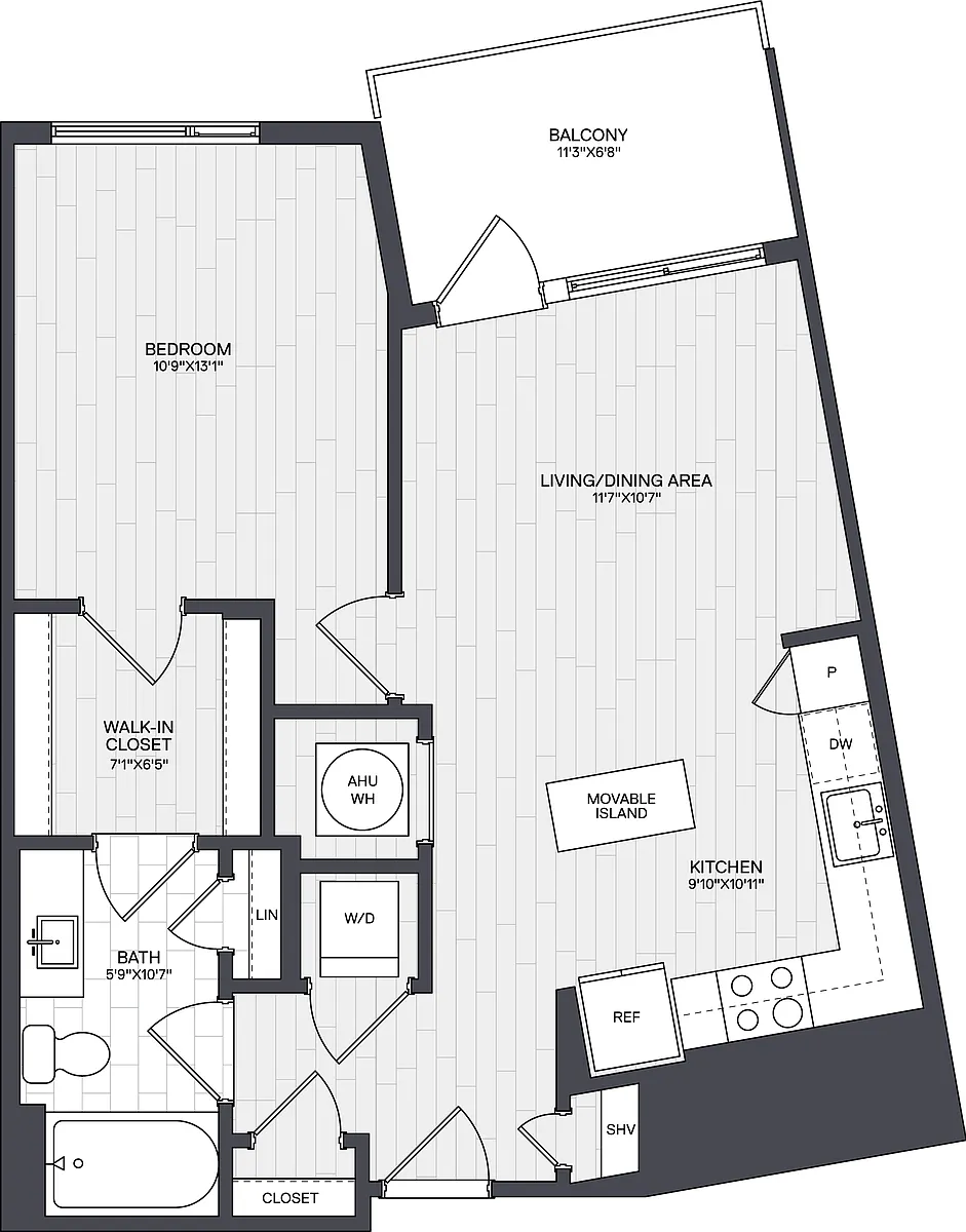 Floor plan A61