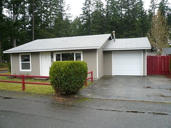 Attached one car garage