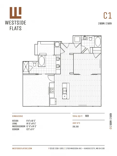 Floor plan C1