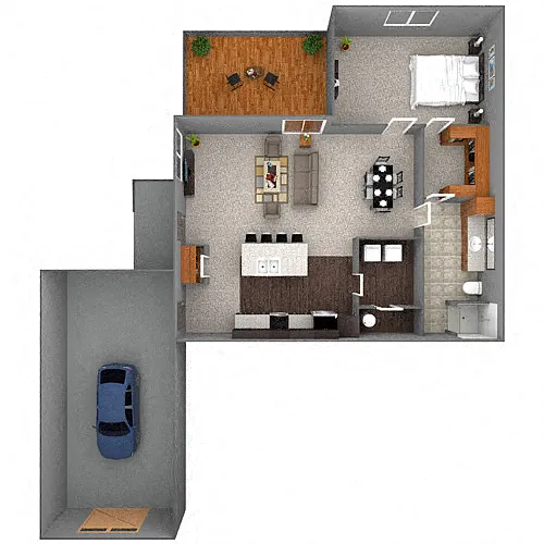 Floor plan Warner Villa - ADA