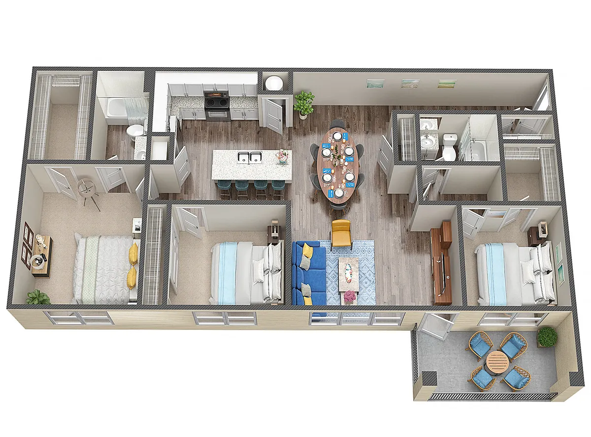 Floor plan C1