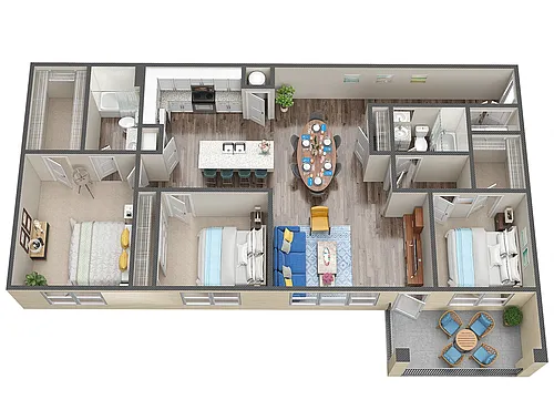 Floor plan C1