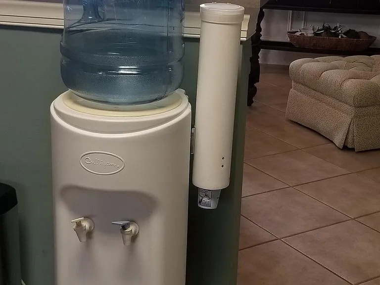 Water station in leasing office