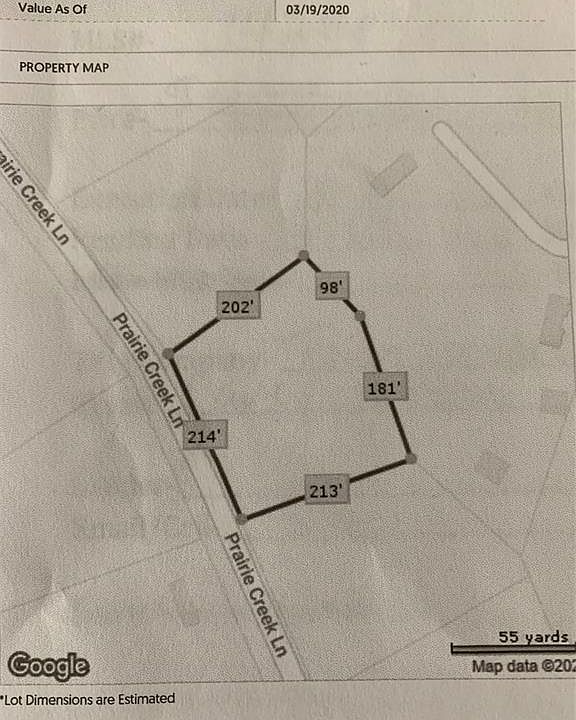 1st image of 7801 Prairie Creek Ln Lot 6