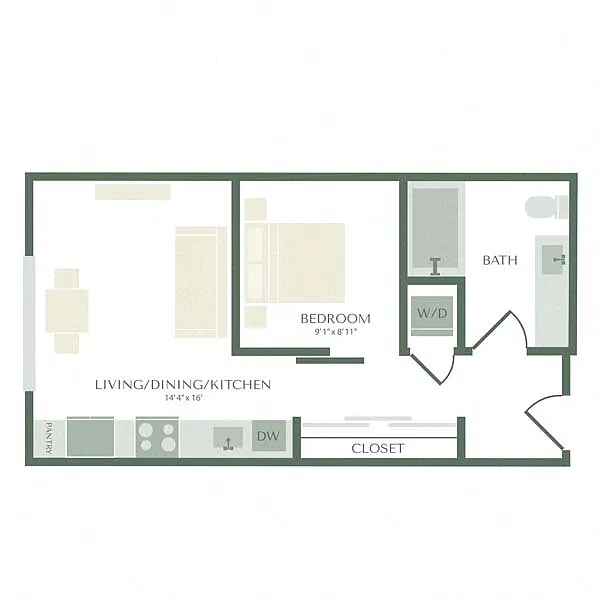 Floor plan UA2