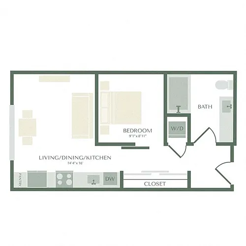 Floor plan UA2
