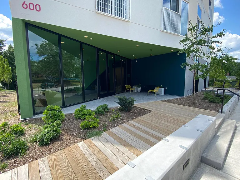 Front Porch of Building