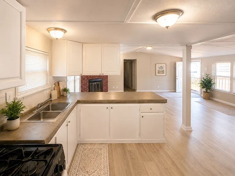 Staged Kitchen