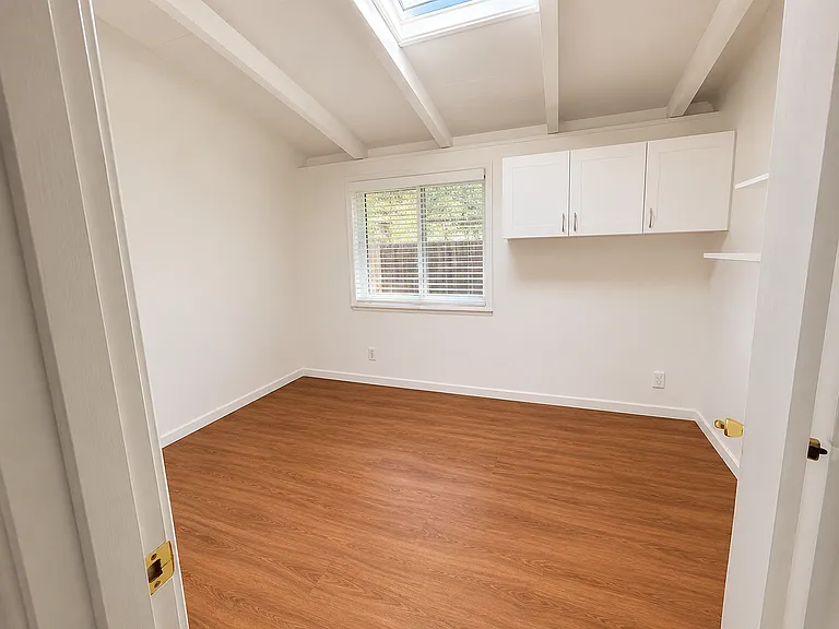 Minimalist bedroom no 3 with natural light