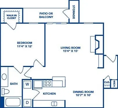 1 Bedroom | 1 Bath | 800 SF 1 Bedroom | 1 Bath | 800 SF