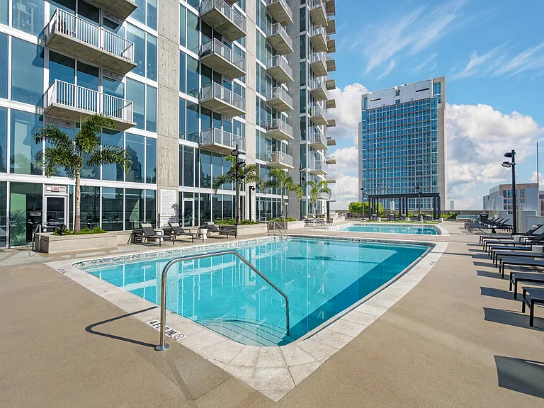 Resort-Style Pool Deck