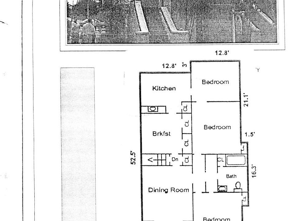 2133 Jefferson is the third level of the corner house, using the external staircase to the right in this photo OR the external rear staircase.