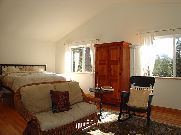 Spacious master bedroom