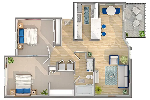 Floor plan B1